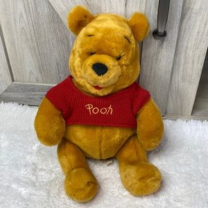Vintage Disney Land  Exclusive 13 Inch Plush Toy Winnie the Pooh